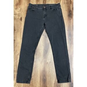 Mugsy Squid Inks Jeans Black Stretch Denim Flex Comfort Men's 35x34